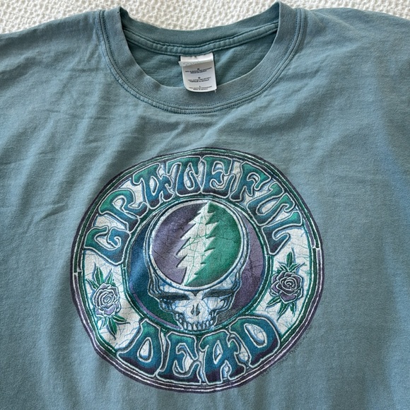 Grateful Dead Batik Steal Your Face T-shirt - Size Large - Picture 2 of 5